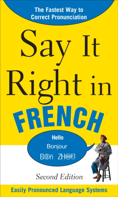 Say It Right in French, PDF eBook