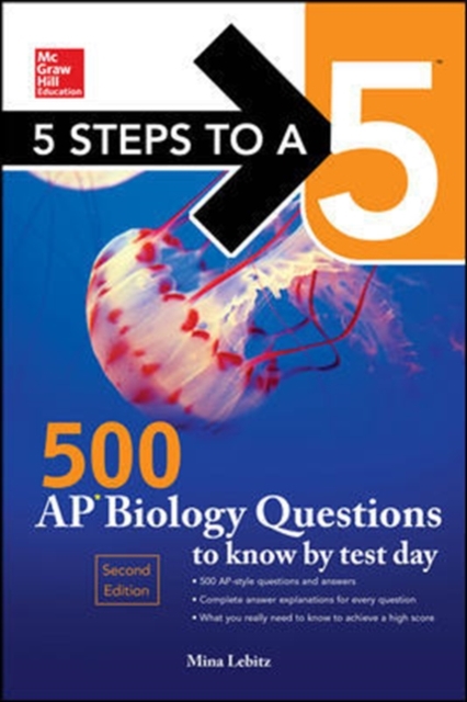 5 Steps to a 5 500 AP Biology Questions to Know by Test Day, Paperback / softback Book