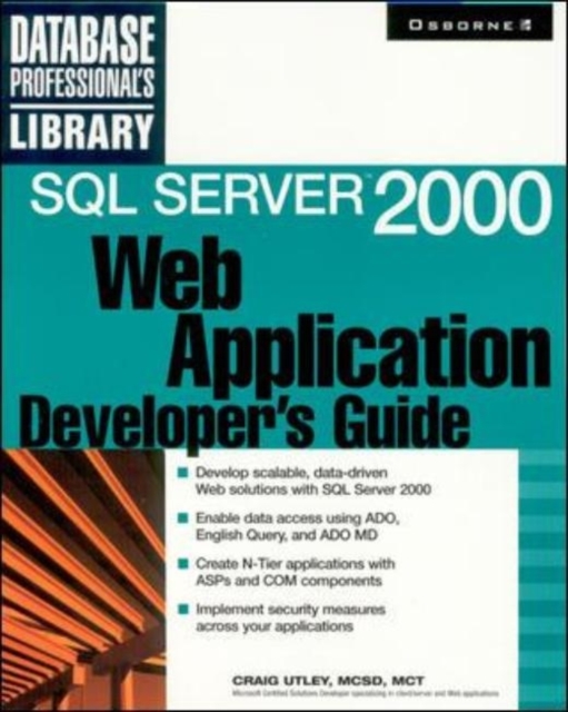 SQL Server 2000 Web Application Developer's Guide, Paperback / softback Book