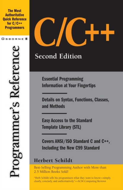 C/C++ Programmer's Reference, Paperback / softback Book
