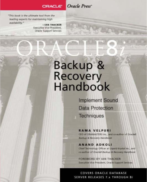 Oracle8i Backup & Recovery, PDF eBook
