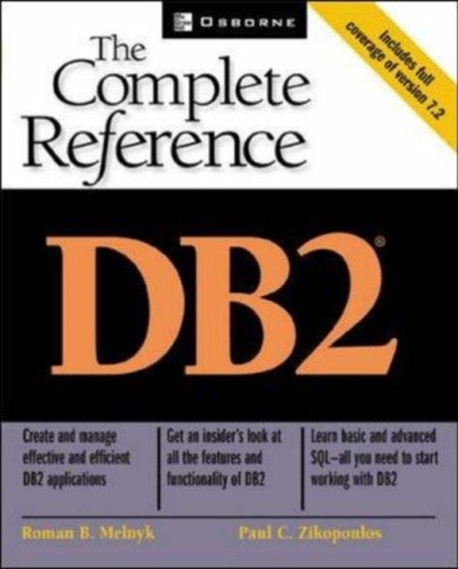 DB2 : The Complete Reference, Paperback / softback Book