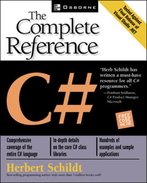C#: The Complete Reference, Paperback / softback Book