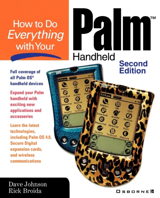 How to Do Everything with Your Palm Handheld, Paperback / softback Book