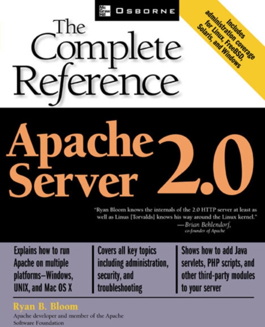 Apache Server 2.0: The Complete Reference, PDF eBook