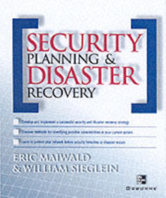 Security Planning and Disaster Recovery, PDF eBook