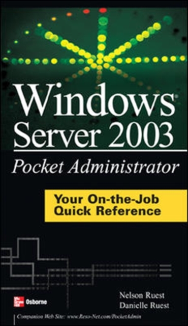 Windows Server 2003 Pocket Administrator, Paperback / softback Book