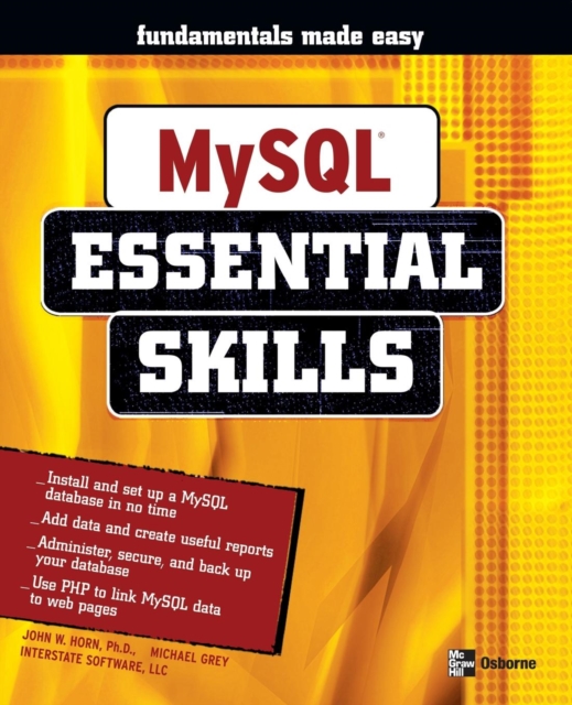 MySQL : Essential Skills, Paperback / softback Book