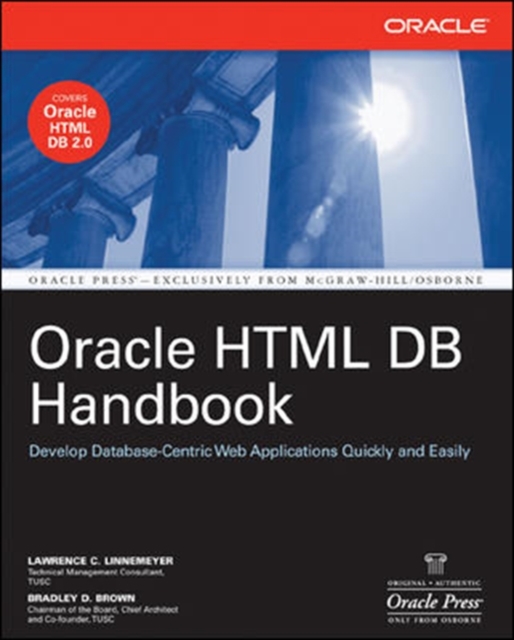 Oracle HTML DB Handbook, Paperback / softback Book