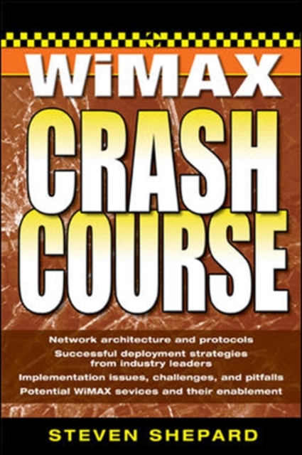 WiMAX Crash Course, Paperback / softback Book