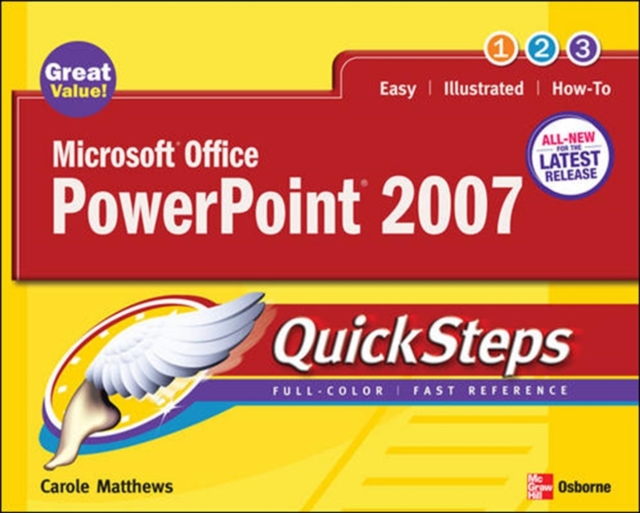 Microsoft Office PowerPoint 2007 QuickSteps, Paperback / softback Book