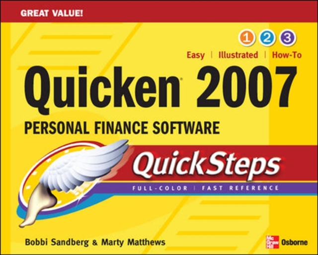 QUICKEN 2007 PERSONAL FINANCE SOFTWARE QUICKSTEPS, Paperback / softback Book
