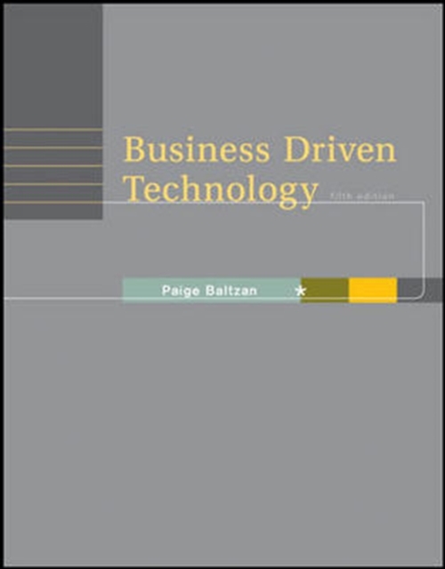Business Driven Technology, Hardback Book