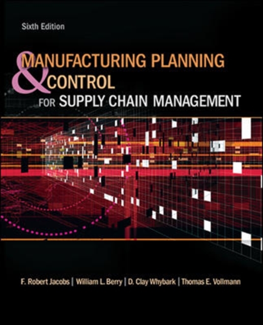 Manufacturing Planning and Control for Supply Chain Management, Hardback Book