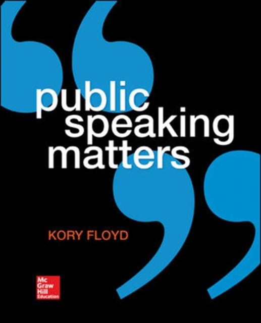 Create Only Public Speaking Matters,  Book