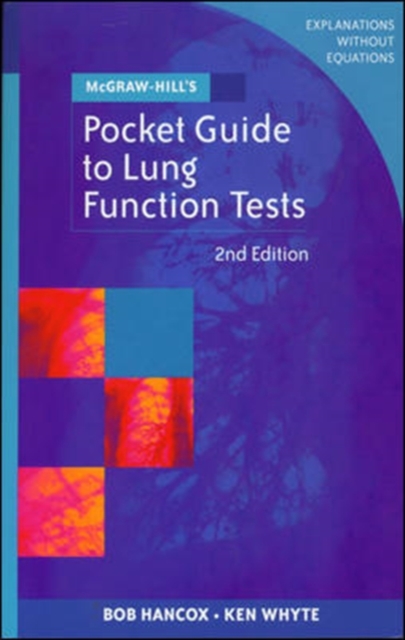McGraw-Hill's Pocket Guide to Lung Function Tests, Paperback / softback Book