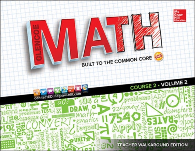 Glencoe Math, Course 2, Teacher Walkaround Edition, Volume 2, Spiral bound Book