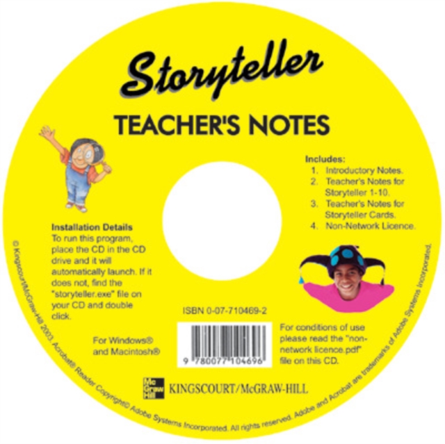 Storyteller 1-10 Teacher's Notes, CD-ROM Book