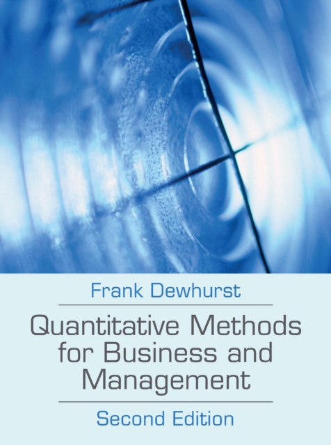 EBOOK: Quantitative Methods for Business and Management, PDF eBook