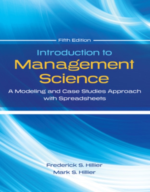 Introduction to Management Science with Student CD and Risk Solver Platform Access Card, Book Book