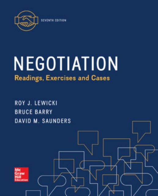 Negotiation: Readings, Exercises, and Cases, Paperback / softback Book