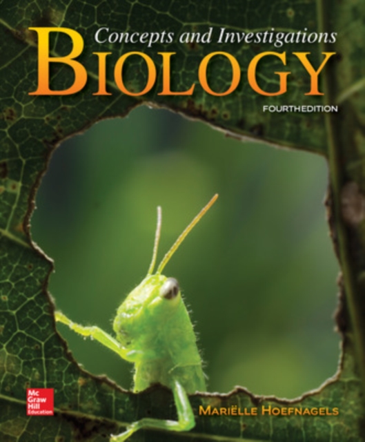 Biology: Concepts and Investigations, Hardback Book
