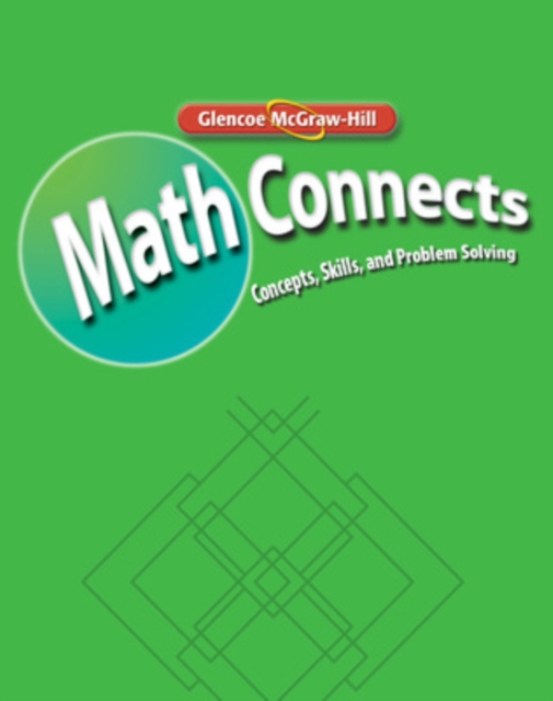 Math Connects: Concepts, Skills, and Problem Solving, Course 3, Noteables: Interactive Study Notebook with Foldables, Paperback / softback Book