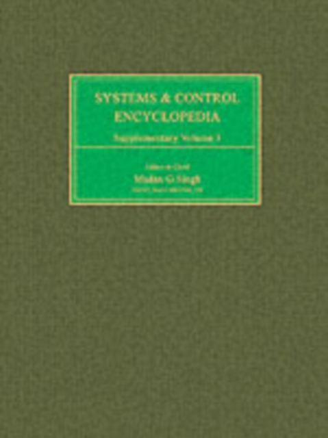 Systems and Control Encyclopedia Supplementary Volume 1, Hardback Book