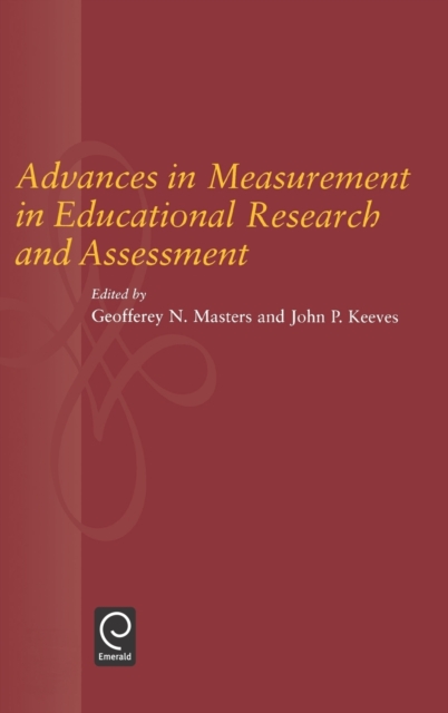 Advances in Measurement in Educational Research and Assessment, Hardback Book