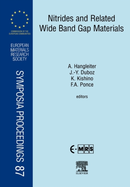 Nitrides and Related Wide Band Gap Materials : Volume 87, Hardback Book