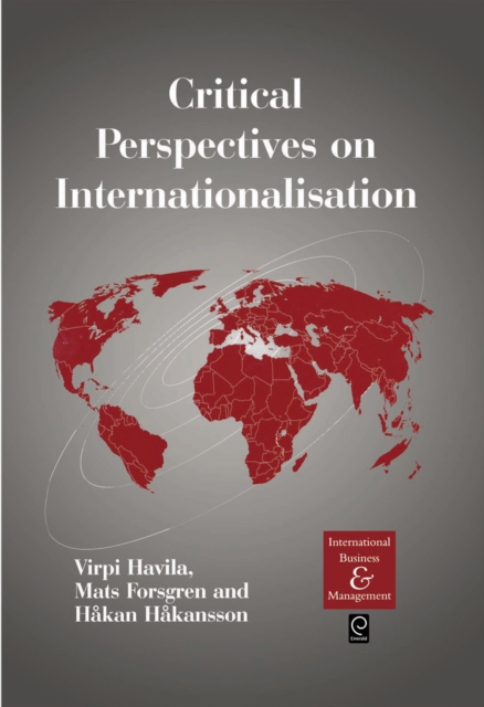 Critical Perspectives on Internationalisation, Hardback Book