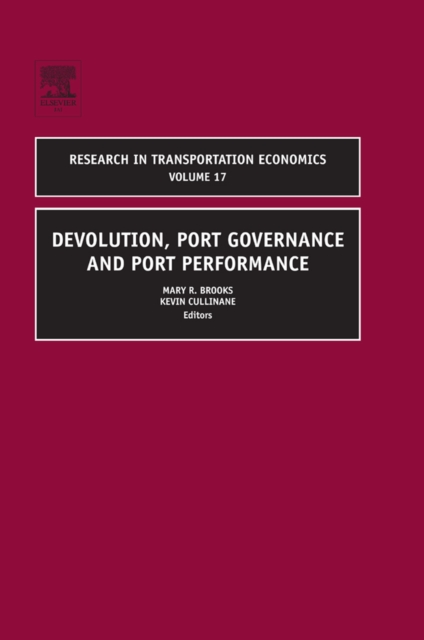 Devolution, Port Governance and Port Performance, PDF eBook