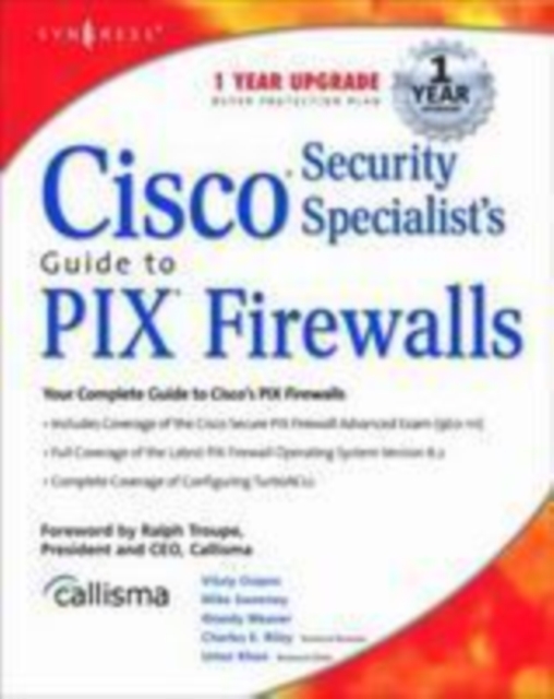 Cisco Security Specialists Guide to PIX Firewall, PDF eBook
