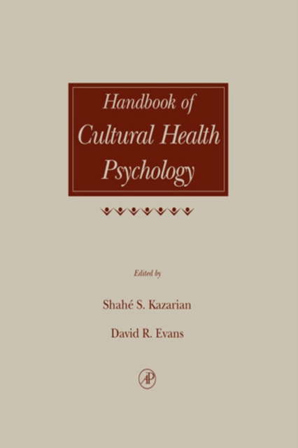 Handbook of Cultural Health Psychology, PDF eBook