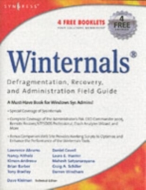 Winternals Defragmentation, Recovery, and Administration Field Guide, PDF eBook