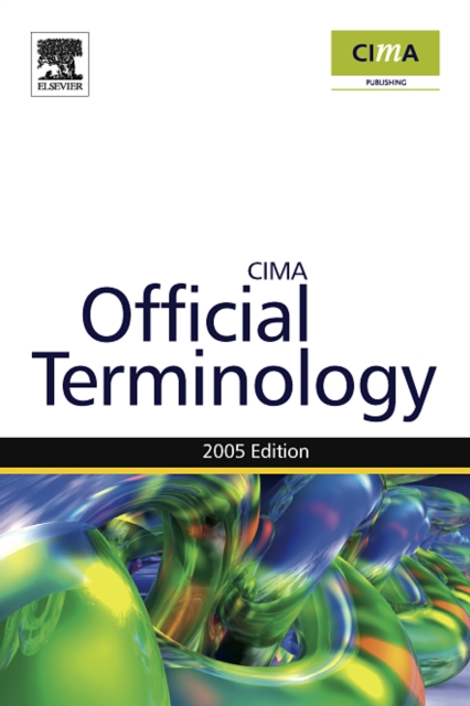 Management Accounting Official Terminology, PDF eBook