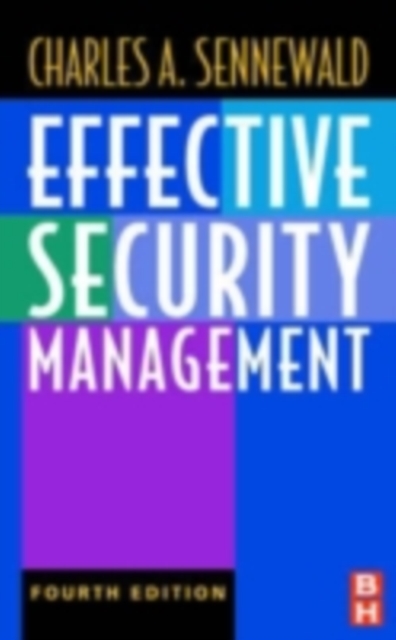 Effective Security Management, PDF eBook