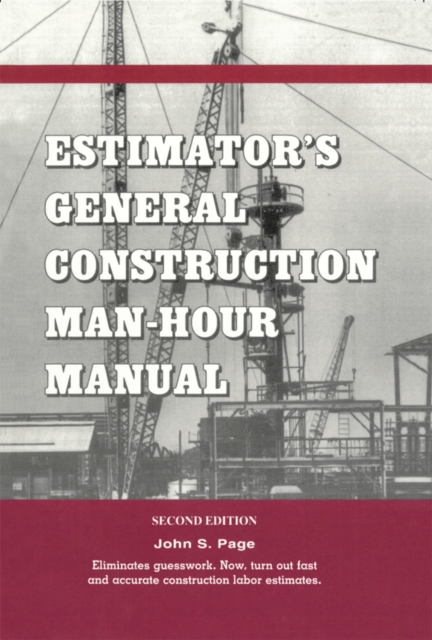 Estimator's General Construction Manhour Manual, PDF eBook
