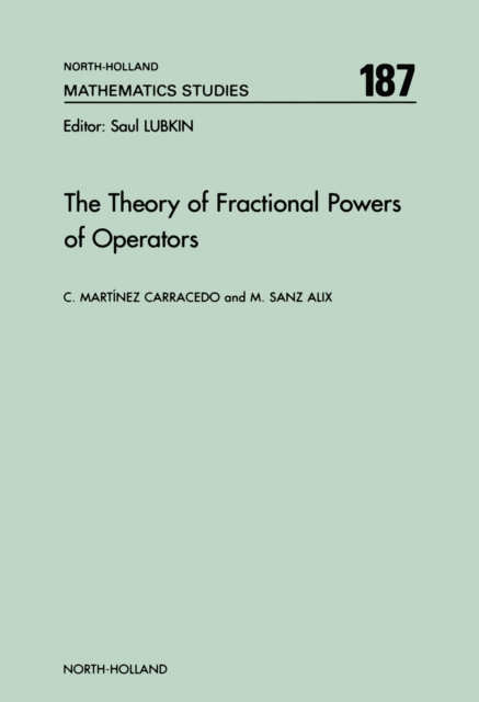 The Theory of Fractional Powers of Operators, PDF eBook
