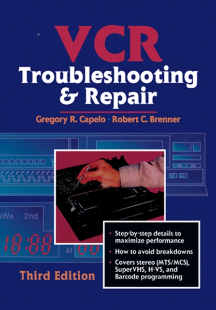 VCR Troubleshooting and Repair, PDF eBook