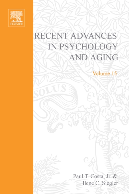 Recent Advances in Psychology and Aging, PDF eBook