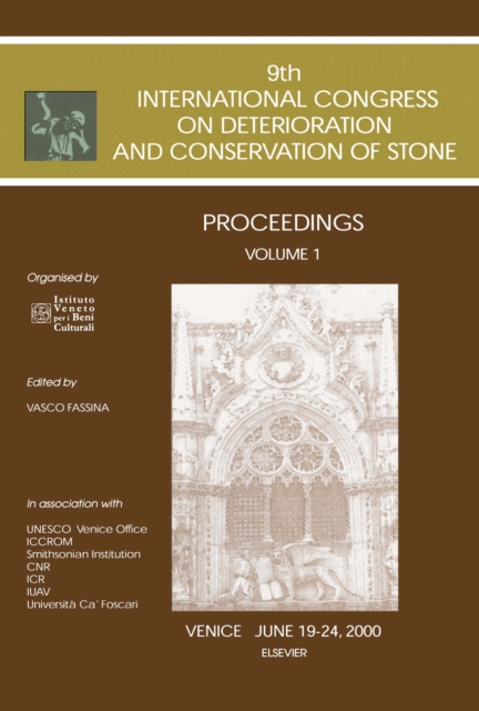 Proceedings of the 9th International Congress on Deterioration and Conservation of Stone, PDF eBook