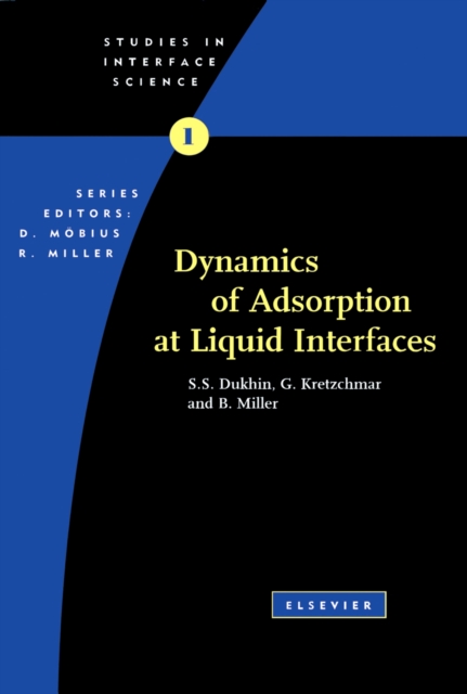 Dynamics of Adsorption at Liquid Interfaces : Theory, Experiment, Application, PDF eBook
