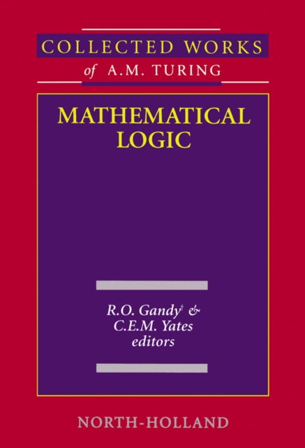 Mathematical Logic, PDF eBook