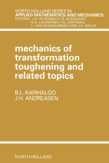 Mechanics of Transformation Toughening and Related Topics, PDF eBook