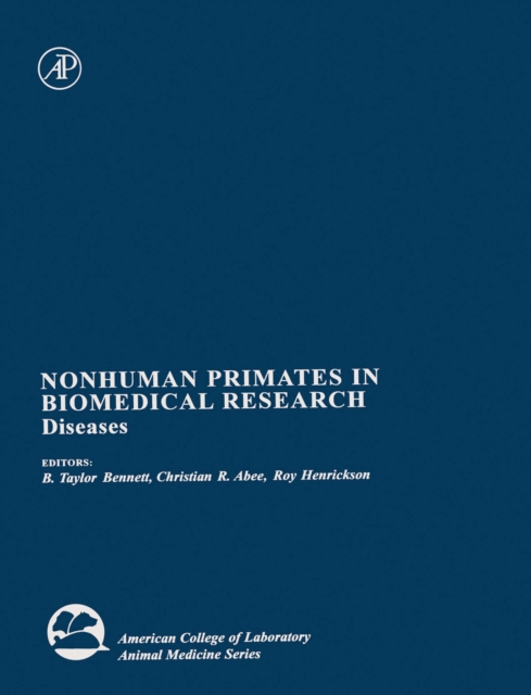 Nonhuman Primates in Biomedical Research : Diseases, PDF eBook
