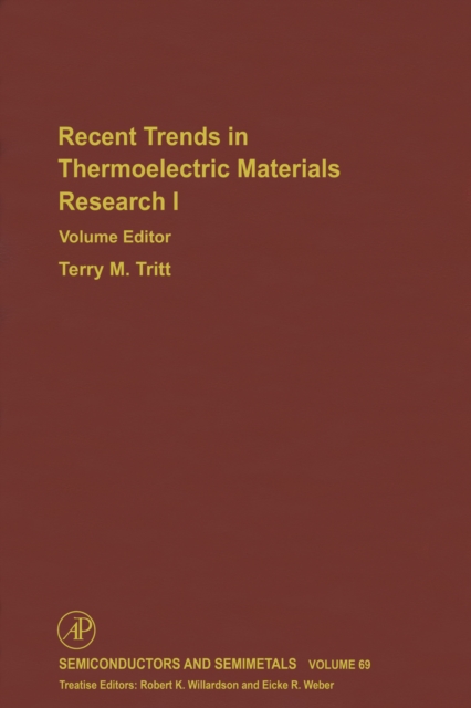 Advances in Thermoelectric Materials I, PDF eBook