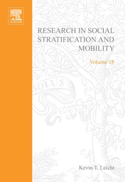 Research in Social Stratification and Mobility, PDF eBook