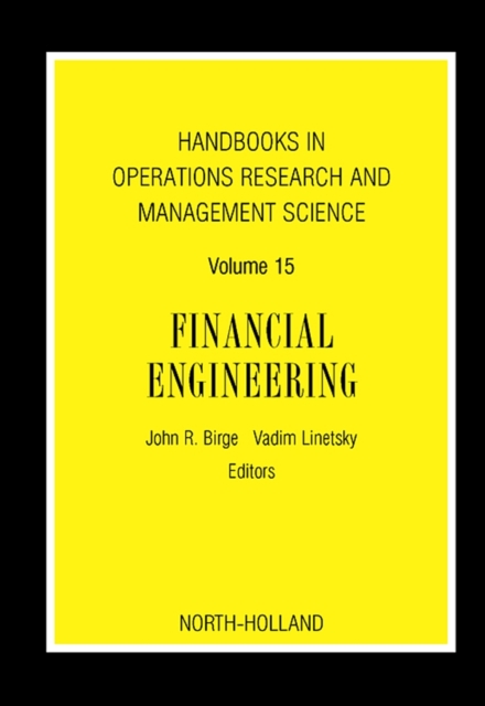 Handbooks in Operations Research and Management Science: Financial Engineering, PDF eBook