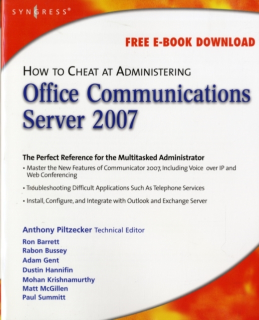 How to Cheat at Administering Office Communications Server 2007, PDF eBook